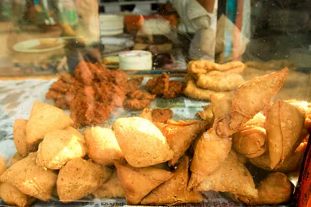 Samosas are nourishing and extremely cheap