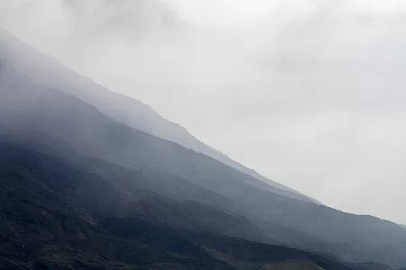 Westliche Hänge des Vulkans Arenal