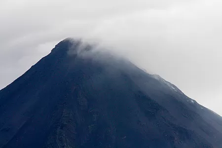 Gipfel des Vulkans Arenal