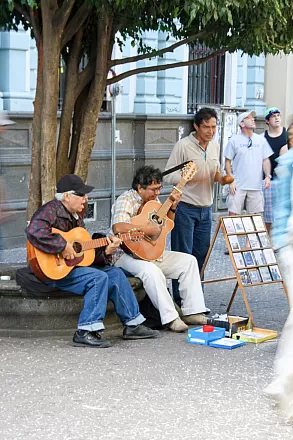 Street musicians