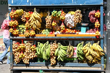 Fruit and veg stall